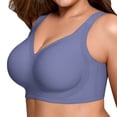 thumbnail image 1 of BWASD Jelly Bra for Women Wireless Push Up Support No Underwire Seamless Full Coverage Bralette Comfortable Everyday Wear, 1 of 7