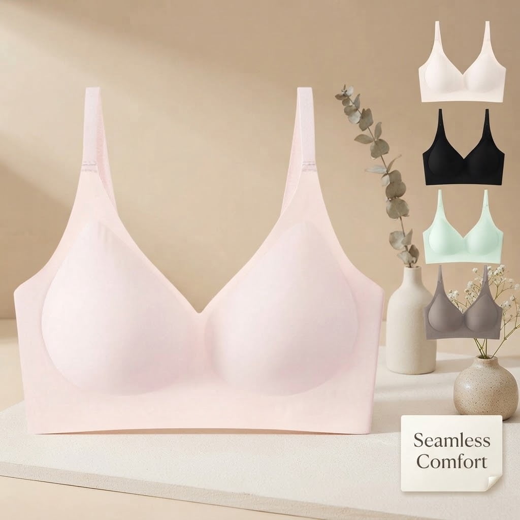 Jelly Bra for Women Push Up Bralette No Underwire T-shirt Bralettes ...