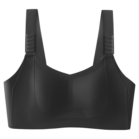 Jelly Bras for Women Cute Soft Bras Lightweight Padded Bra Bras for Women Supportive Bras Lifting Bra Underoutfit Bras Bralettes for Women Sports Bras Supportive Bra Comfortable Bra Black XXL