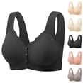 thumbnail image 1 of Jelly Bras for Women Plus Size Front Closure Full Coverage Seamless Wireless Bralettes Everyday Bra, 1 of 3