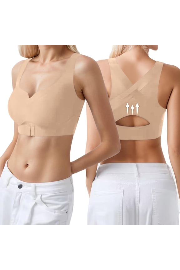 Jelly Bras for Women Plus Size Jelly Wireless Bra Full Coverage Supportive Bra for Sister Regular & Plus Size