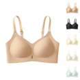 thumbnail image 1 of Jelly Bras for Women Seamless Side Support Push Up Bralettes Comfortable Everyday Bra, 1 of 9