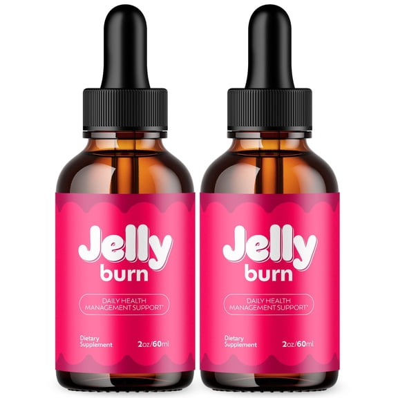 Jelly Burn Advanced Formula Drops Supporting Your Active Lifesyle Naturally JellyBurn 60 Servings