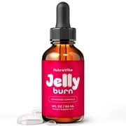 Jelly Burn   Natural Daily Liquid Formula Designed to Align with Fitness Goals, Support an Active Lifestyle & Body Balance | Just a Few Drops for a Fit-Focused Routine 30 Servings