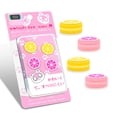 thumbnail image 1 of Jelly Color Luminous Thumb Grips for Nintendo Switch Joy-Con - Glow-in-the-Dark Analog Stick Caps, 1 of 21