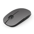 thumbnail image 1 of Jelly Comb 2.4G Slim Wireless Mouse with Nano Receiver, Less Noise, Portable Mobile Optical Mice for Notebook, PC, Laptop, Computer Gray, 1 of 7