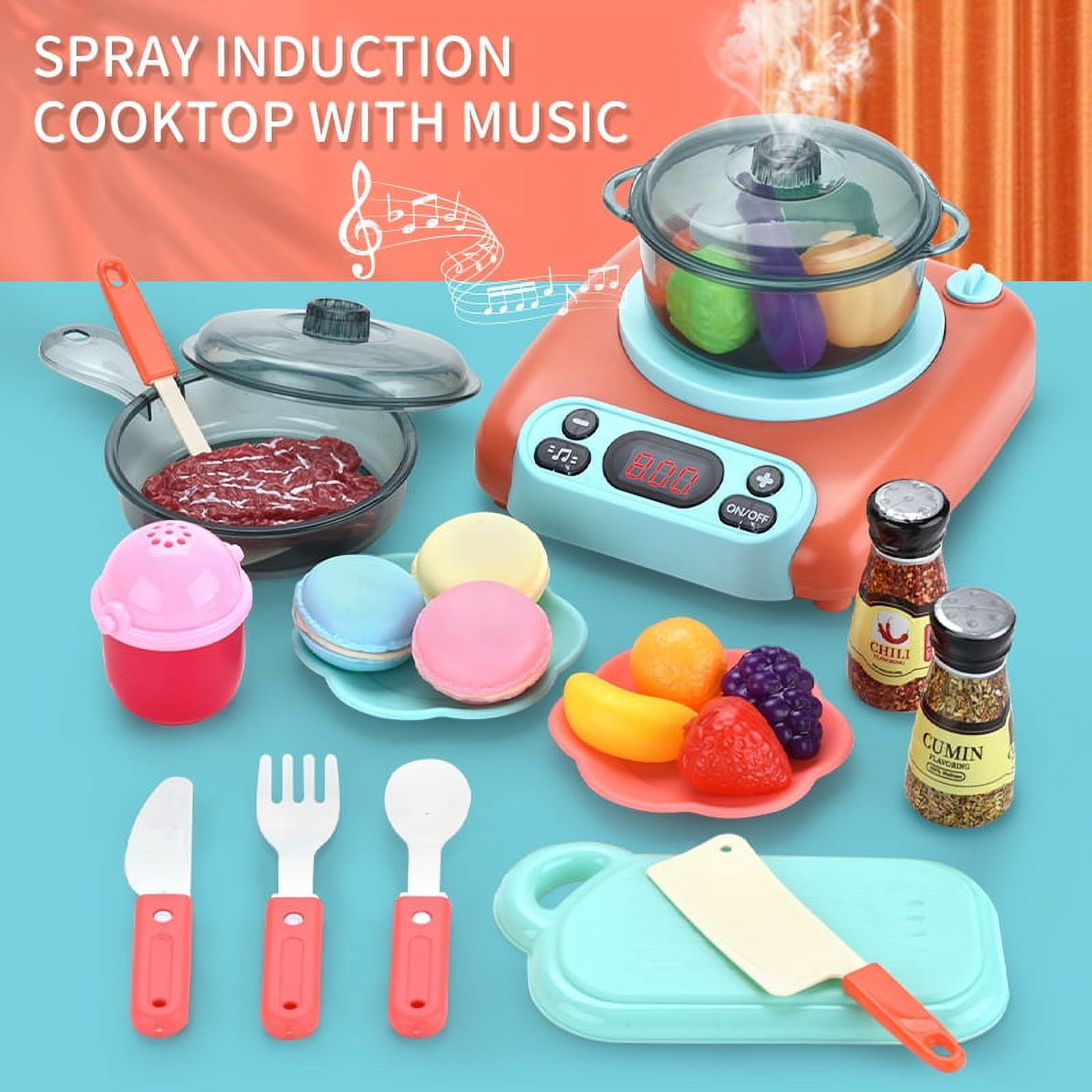 Children's Play Kitchen Toys, Baby Girls Cooking Pots, Boys And Girls  Cooking Simulation Kitchenware, Birthday Gifts