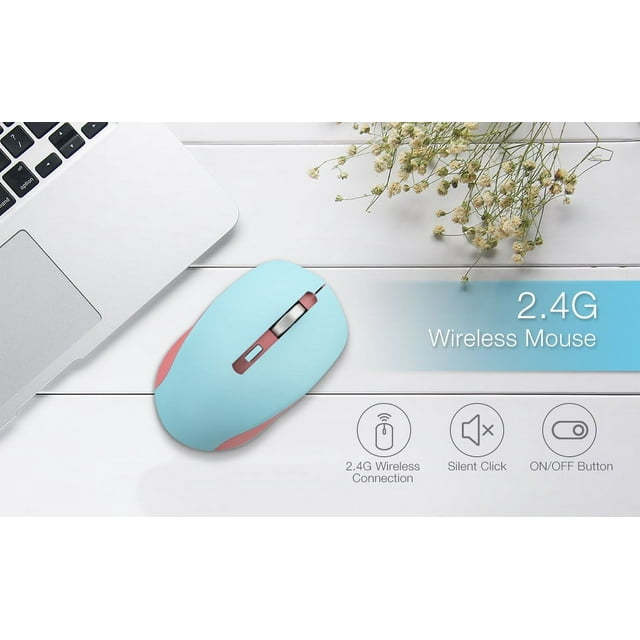 Jelly Comb Wireless Mouse, seenda 2.4G Wireless Computer Mouse with