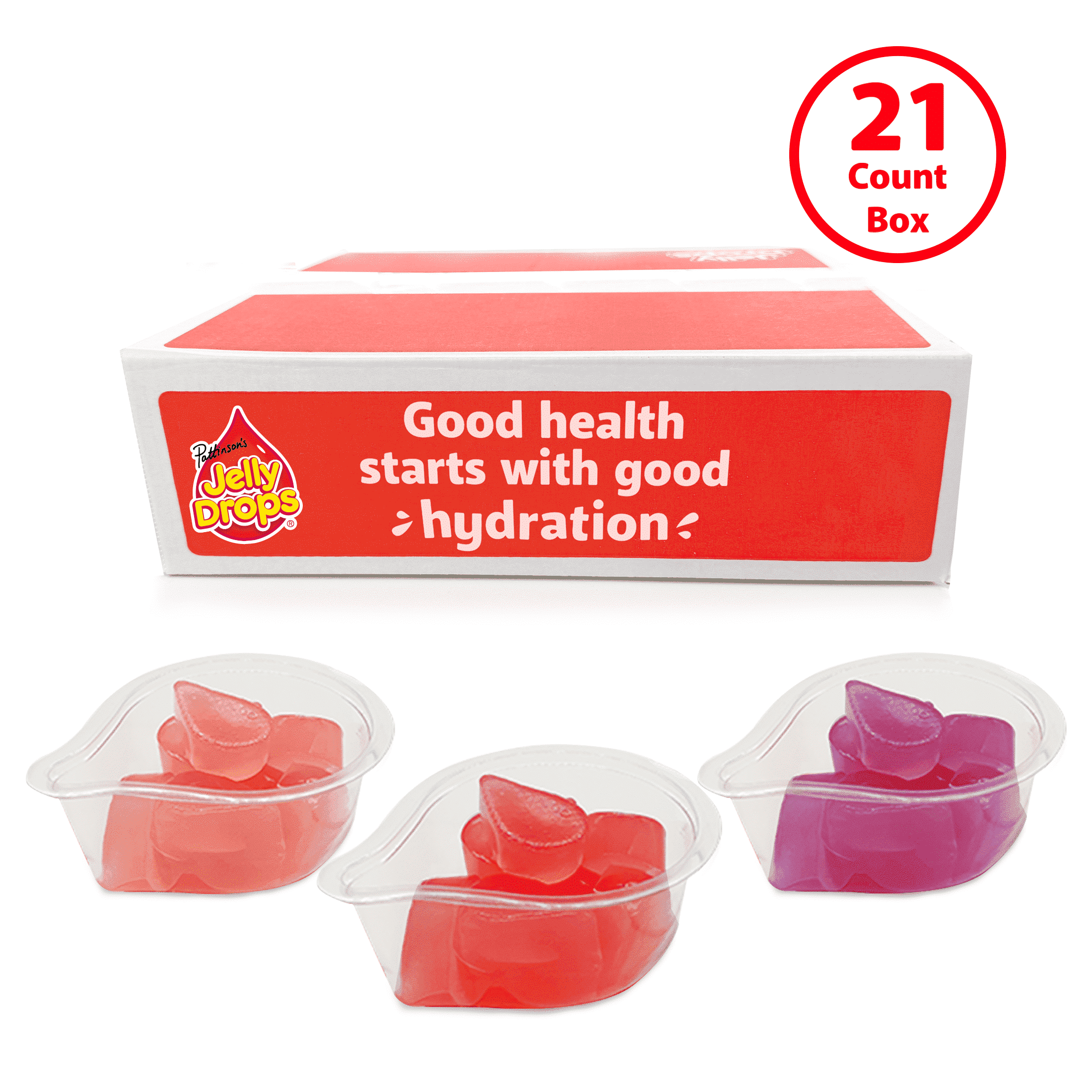 Jelly Drops® Hydration Support – Electrolytes and B-vitamins - 21x Jelly Drops® Hydration Support – Electrolytes and B-vitamins - 21x