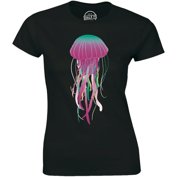 Jelly Fish Kitesurfing Deep Sea Jellyfish Cool Summer Gift Idea Women's T-Shirt