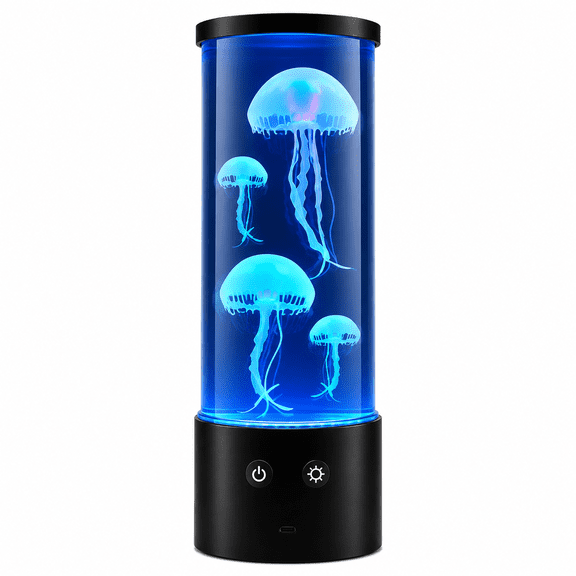 Jelly Fish Light Lamp Home Gardening Decor Jellyfish Lamp Jellyfish Tank Aquarium-Color Changing Mood Lamp For Home Decoration Spell Lamp Night-Lights For Gift