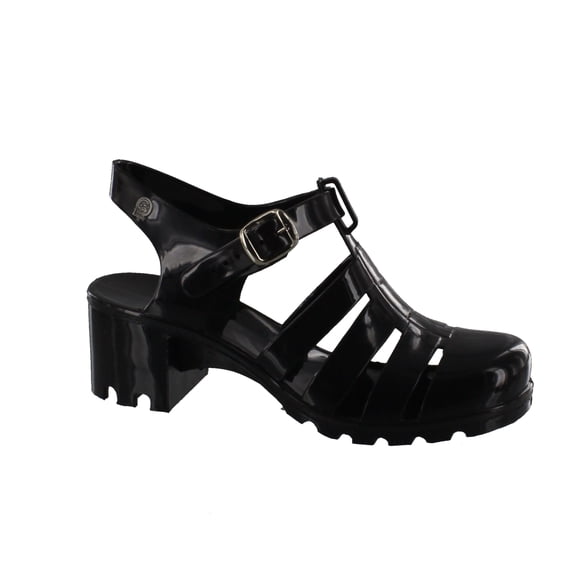 Jelly Footwear Sandal MaryJane Black 6