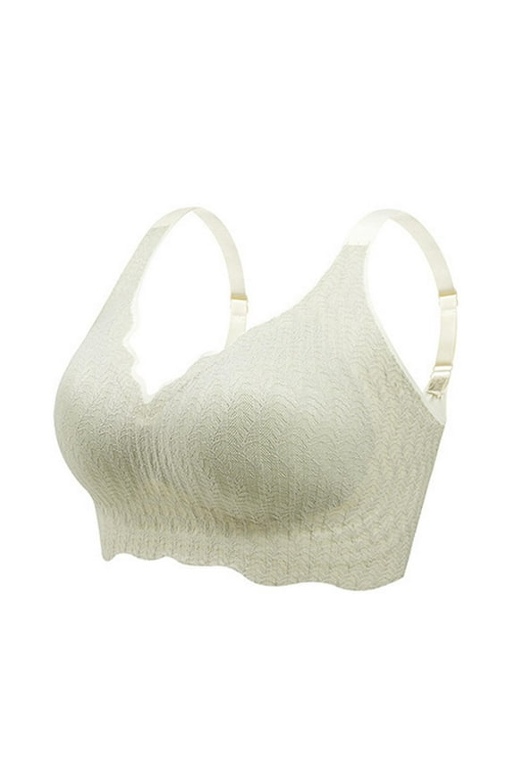 Jelly Gel Shaping Bra - Wireless, Posture Correction, Breathable Lace, All-Day Comfort, Push-Up Support, S-XXXL Under Bust 58-86cm, US 32-40