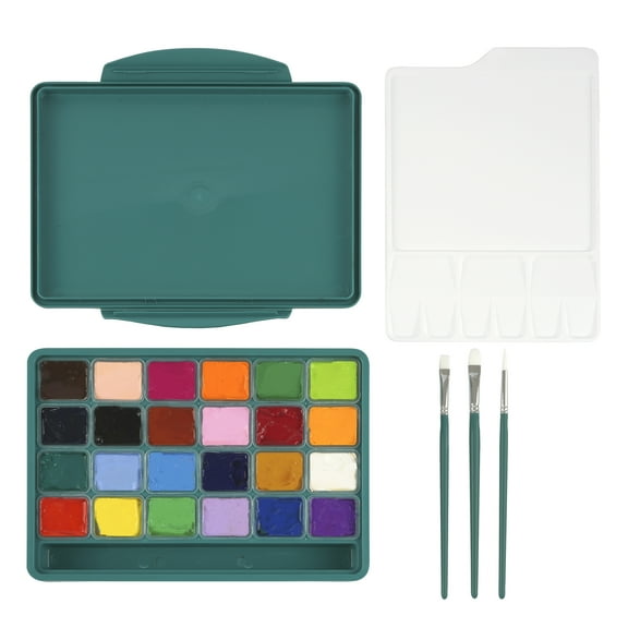 Jelly Gouache 24 Color Art Set by Artist's Loft includes plastic case