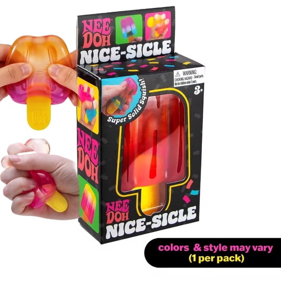Jelly Gradual Change Ice Cream, Ice Cream Popsicles Squeeze Stress Relief Sensory Toys