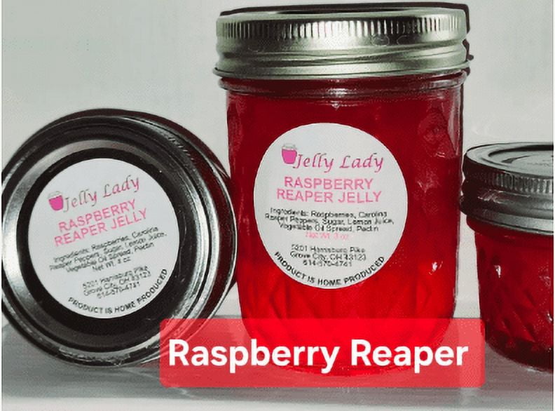 Jelly Lady Raspberry Reaper Premium Jelly, 8 oz