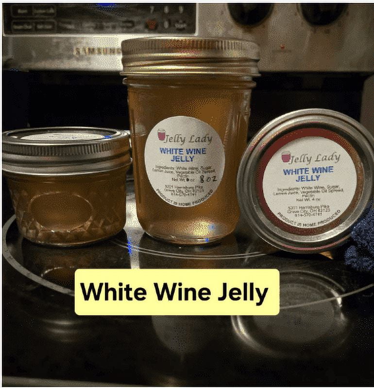 Jelly Lady White Wine Premium Jelly, 8 oz