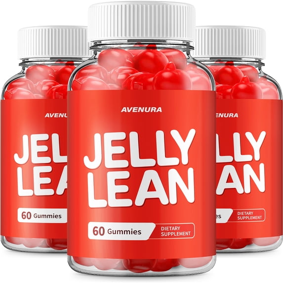 Jelly Lean ACV Gummies Supplement – JellyLean ACV Gummy Apple Cider Vinegar 1000MG, 3 Pack, 180 Gummies