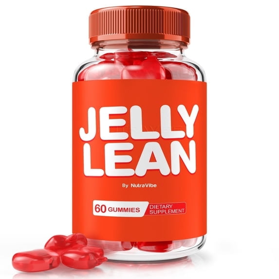 Jelly Lean – Natural Daily Gummy Formula Designed to align with Fitness Goals, Support active Lifestyle & Body Balance | Just 2 Great-Tasting, Easy-to-Chew Gummies Daily (60 Gummies)