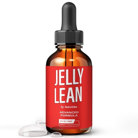 Jelly Lean Natural Daily Liquid Formula Designed to Align with Fitness Goals, Support an Active Lifestyle & Body Balance | Just a Few Drops for a Fit-Focused Routine (30 Servings)
