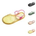 thumbnail image 1 of Jelly Mesh Ballet Ballerina For Women Adult Hollow Jelly Clear Sandals Beach Ballet Low Heel Comfortable Summer Beach Jelly Shoes, 1 of 8