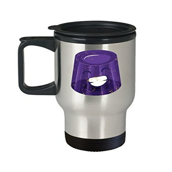 Jelly Mug - 14 oz Stainless Steel Travel Coffee Cup - Fun PBJ Gifts