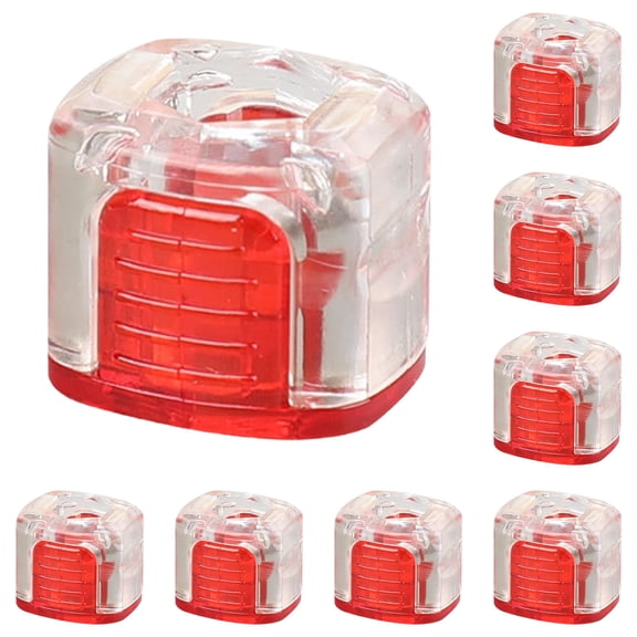 Jelly Pen Magnetizer Red — Squeeze Pen Magnetizer Tool for Magnetic Screwdrivers, Instant Pen Magnetizer for Small Screws and Hardware Handling
