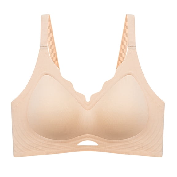 Jelly Push Up Bras Comfort Soft No Underwire Bra Womens Fashion Tops for Wife Winter Daily Casual Outfit Bra