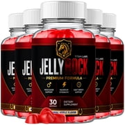 Jelly Rock ACV Male Gummies Advanced Formula Vitamin Supplement JellyRock 5 Pack