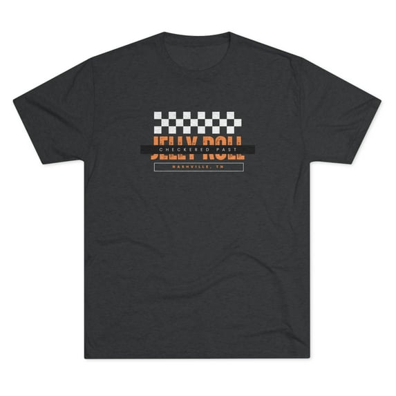 Jelly Roll - Checkered Past -Unisex Tri-Blend Crew Tee