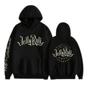 YTWKQYD Jelly Roll Hoodie Pullover Men's and Women's Casual Fashion Hoodie Sportswear
