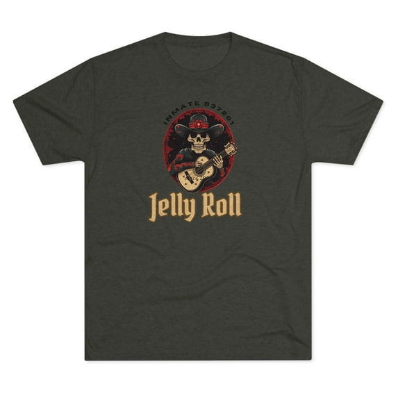 Jelly Roll - Inmate - Unisex Tri-Blend Crew Tee