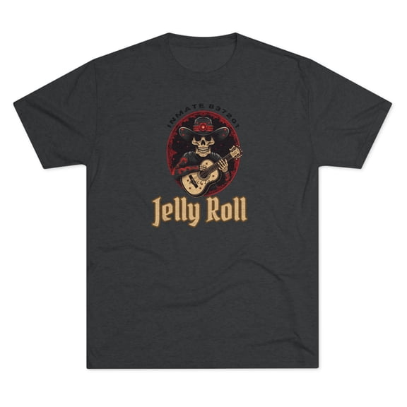 Jelly Roll - Inmate - Unisex Tri-Blend Crew Tee