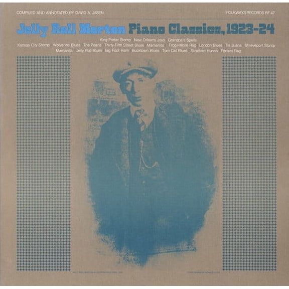 Jelly Roll Morton - Jelly Roll Morton Piano Classics, 1923-24 - Music & Performance - CD