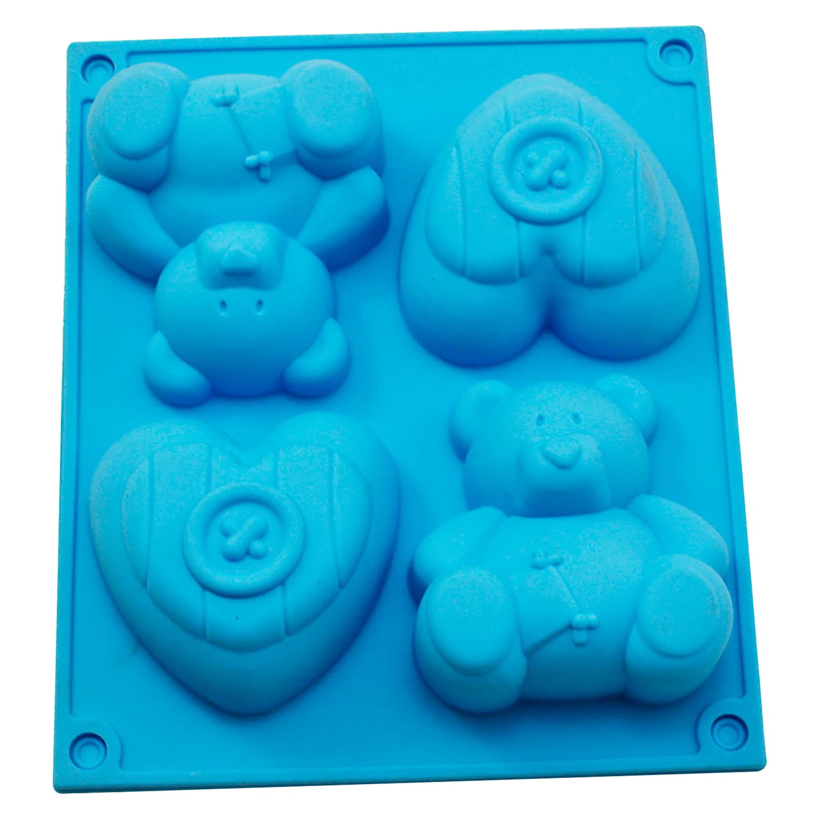 Jelly Roll Pan 15x10 with Silicone Bear Bakeware Cake Cartoon Bear DIY