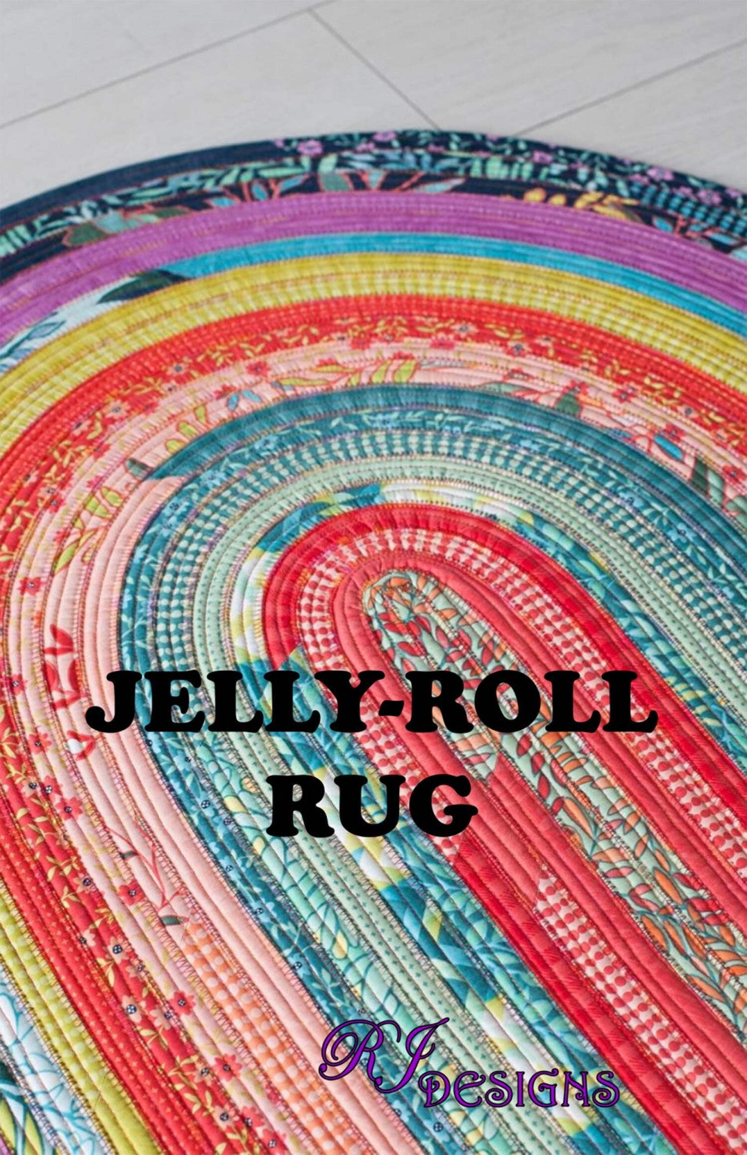 Jelly-Roll Rug Pattern, R.J. Designs - Walmart.com