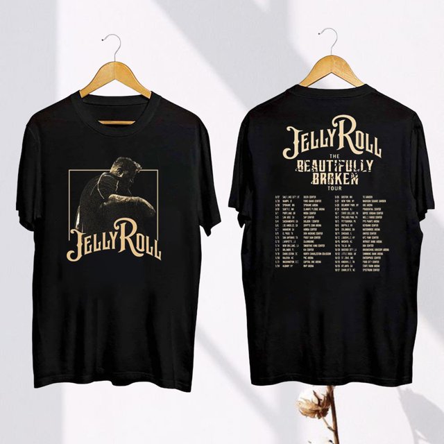 Jelly Roll The Beautifully Broken Tour 2024 Shirt, Jelly Roll Fan Gift