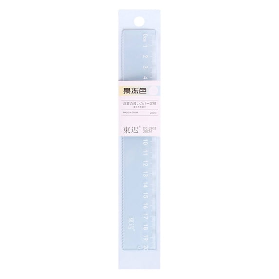 Lexan Ruler Jelly Ruler Jelly Blue 20Cm Yxwen Creative Jelly Colored stǔd ənt Uses ...