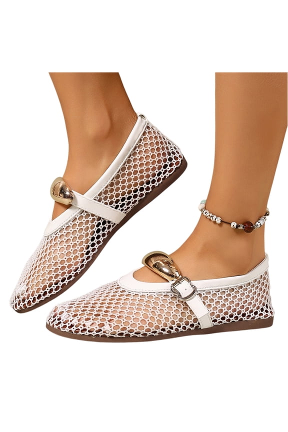 Jelly Sandals for Women Jelly Slides Summer Beach Shoes Clear Transparent Soft TPU Comfortable Non-Slip Sole Open Toe Adjustable Buckle Strap Perfect for Women Casual Wear Outdoor,White 39(US-7)