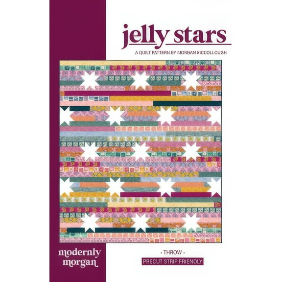 Jelly Stars Quilt Pattern by Modernly Morgan