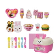 Jelly Strawberry Pudding Set,Food Pudding Feeding Toy,Pretend Play Food Kitchen Accessories,Novelty Early Education Strawberry Puddings Toy,Early Education Play House Toys for Doll Role P-lay