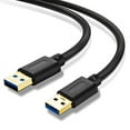 thumbnail image 1 of Jelly Tang USB 3.0 A to A Male Cable 15Ft,USB to USB Cable USB Male to Male Cable USB Cord with Gold-Plated Connector for Hard Drive Enclosures, DVD Player, Laptop Cooler (15Ft/5M) 15 Ft, 1 of 3