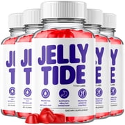 Jelly Tide Maximum Strength ACV Gummies Advanced Apple Cider Vinegar Supplement 1000MG Formula JellyTide 300 Gummies