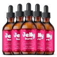 thumbnail image 1 of JellyBurn Drops Liquid Supplement, Jelly Burn Supplement, All Natural Formula, 1 Month Supply 60 mL (5 Pack), 1 of 7