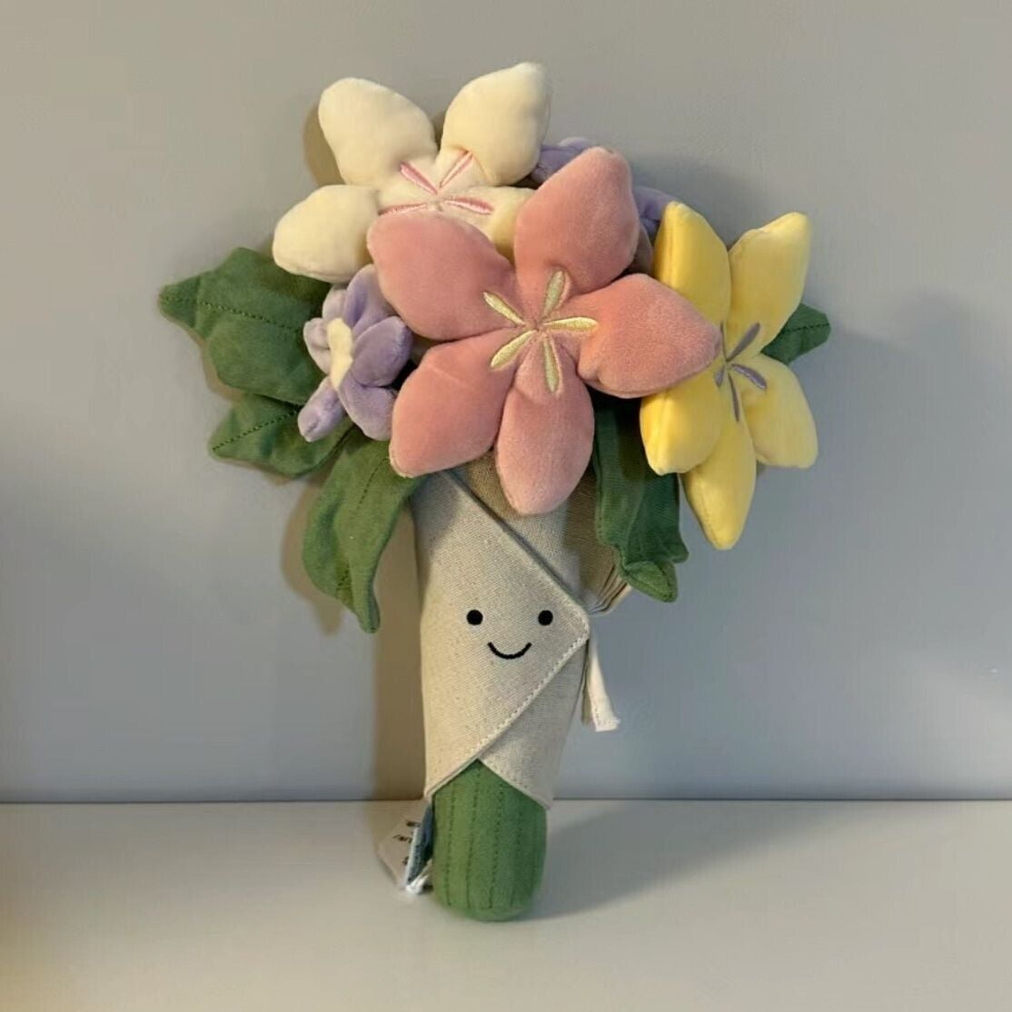 Jellycat Amuseables Bouquet Of Flowers-Puppe Brandneu Mit Etike