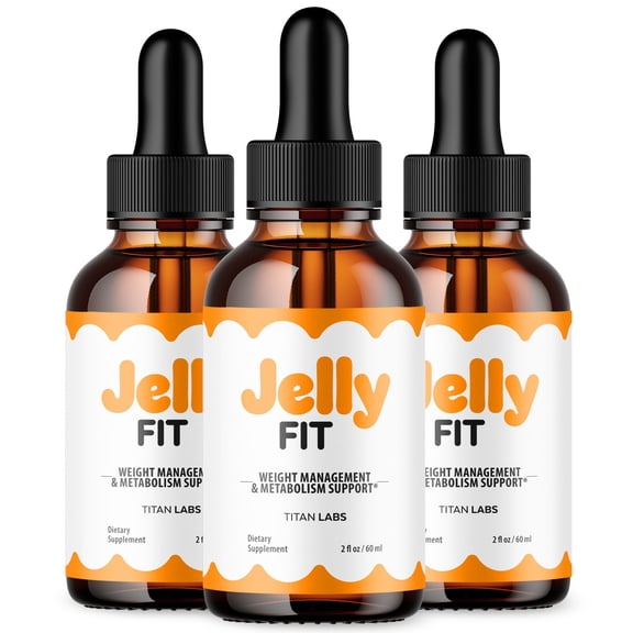 JellyFit Advanced Formula Drops to Support Active Lifestyle 90 Servings