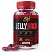 JellyRock   Gummies with a Natural Daily Blend for Energy & Wellness | Great-Tasting, Easy-to-Chew Jelly Rock Gummies 60 Gummies