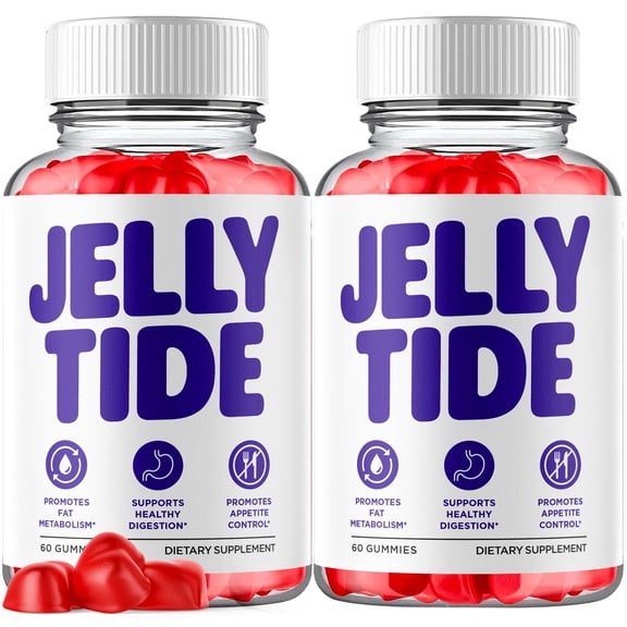 JellyTide Keto ACV Gummies 1000MG Advanced Formula Vitamin 120 Gummies