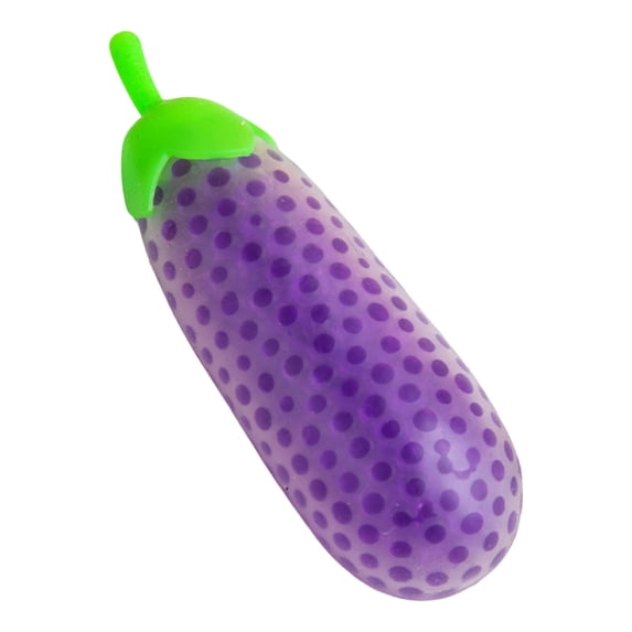 Jellyball Aubergine Squishies Toys, Glitter Taba Squish Toys, Stress Balls, Fruit Squeeze Squish Toys, Gifts for Teen Adult K*ids