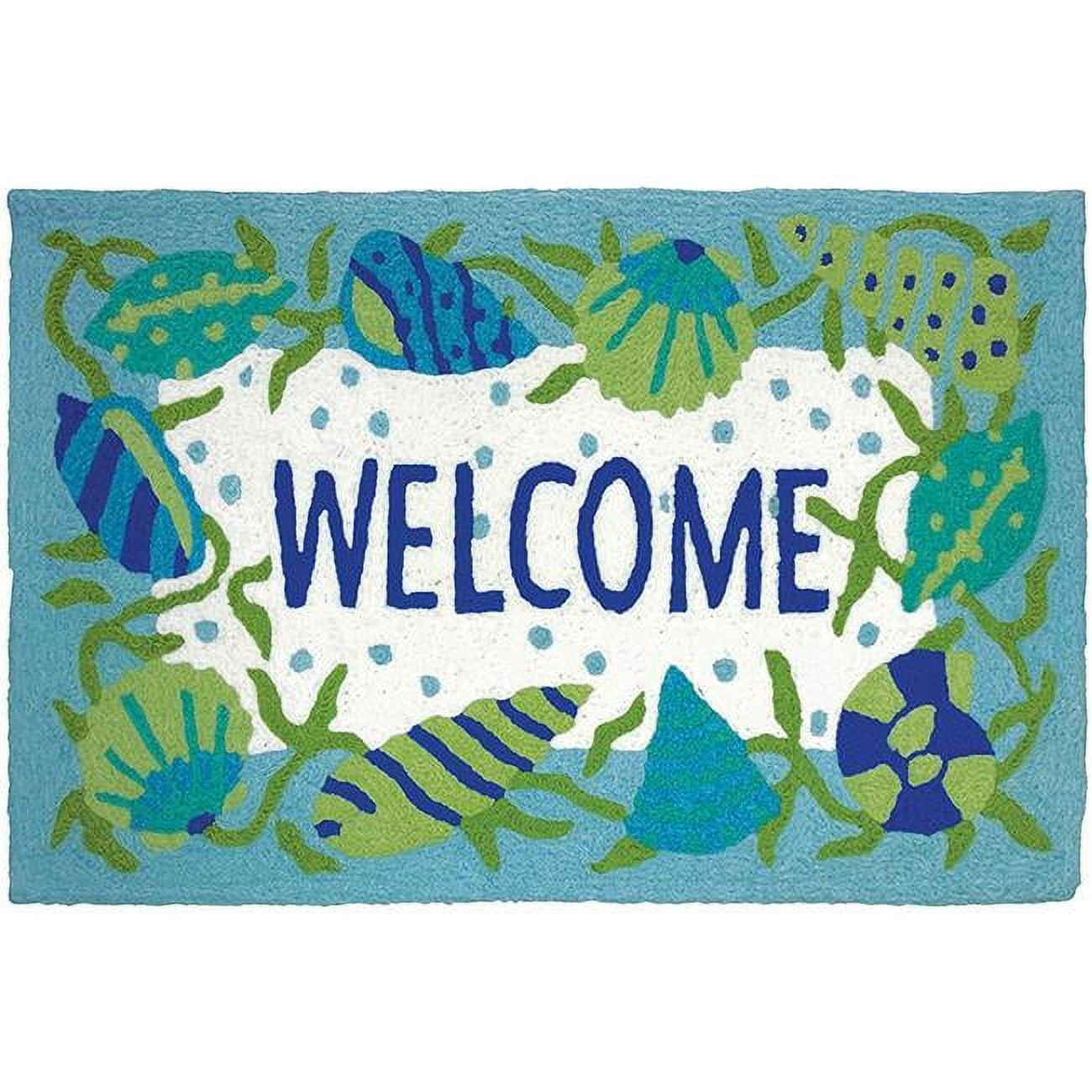 Jellybean 20 x 30 in. Beach Welcome Rug - Walmart.com